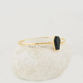 Bloodstone Bracelet - Gold Plated Bracelet - Solid Silver - 10x17mm Coffin - Natural Stone - Jewelry For Engagement - Gift For Anniversary